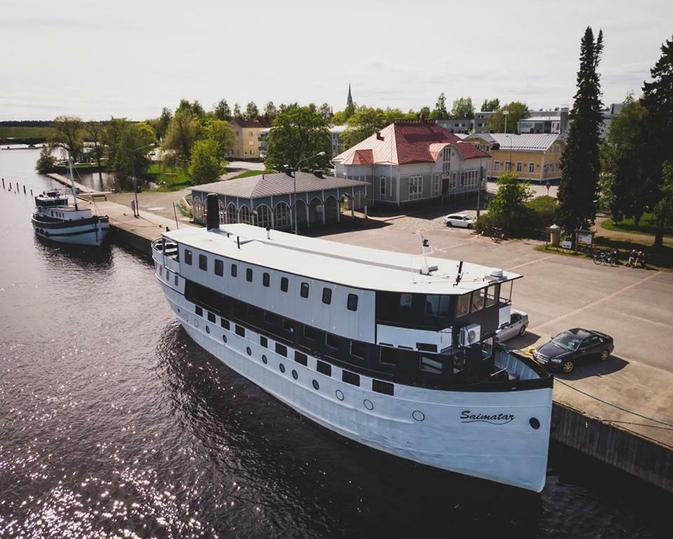 Majoitus-Ravintolalaiva Saimatar Hotell Joensuu Exteriör bild